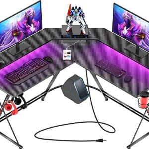 L-Shaped Computer Corner Desk